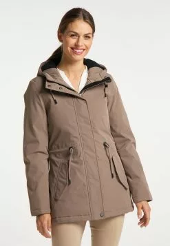 Parkas Parka D’hiver Femme Noisette -Magasin Vintage Dreimaster 32315a5fb85106d9ae4c35c7b3058e91