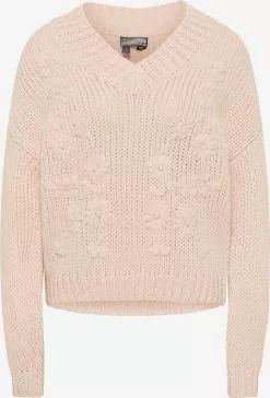 DreiMaster Vintage Pulls Basiques Pull-over Imane Femme Rose