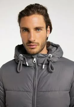 Vestes Dhiver Veste D’hiver Homme Gris Foncé -Magasin Vintage Dreimaster 32f174f763290367f336efeffbf32bb9