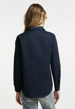 DreiMaster Vintage Chemisiers Chemisier Femme Bleu / Bleu Foncé 6 DreiMaster Vintage Chemisiers Chemisier Femme Bleu / Bleu Foncé -Magasin Vintage Dreimaster 331a64c7b2005f914d2cf55425e2341a