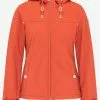 Vestes Dextérieur Veste Fonctionnelle Femme Rouge Orangé