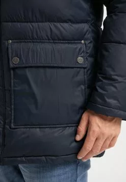 DreiMaster Vintage Parkas Parka D’hiver Homme Bleu Marine -Magasin Vintage Dreimaster 34e4a8312be180a59a8f8a1eaef1872b