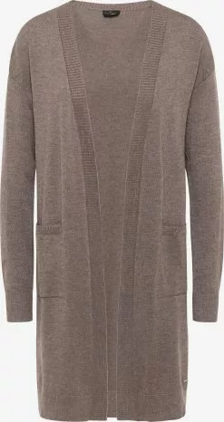 Gilets Cardigan Femme Taupe