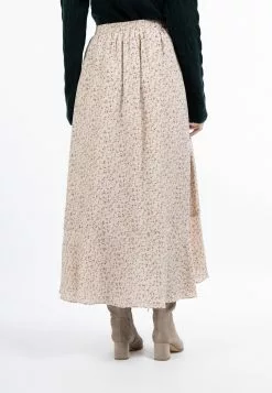 DreiMaster Vintage Jupes Longues Jupe Femme Beige -Magasin Vintage Dreimaster 3637208f458097fdab7a2d9606334fce