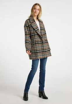 DreiMaster Vintage Manteaux Courts Manteau Mi-saison Femme Marron -Magasin Vintage Dreimaster 36c21a02342030e5923815cfaca78e85