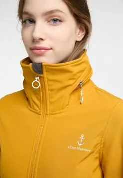 Manteaux De Pluie Manteau Fonctionnel Femme Jaune Dor -Magasin Vintage Dreimaster 38b1b6963f44aa7bb22c6d7b9a895244