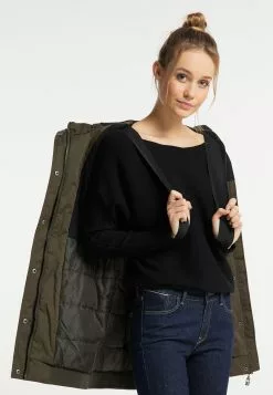 DreiMaster Vintage Vestes Dhiver Veste D’hiver Femme Kaki -Magasin Vintage Dreimaster 38d90c2e2822dab412d23c12e1b94bea