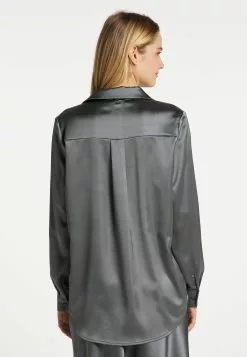 Chemisiers Chemisier Femme Gris Basalte -Magasin Vintage Dreimaster 3a2e4d82e9de6c4a6e685af38fea6346