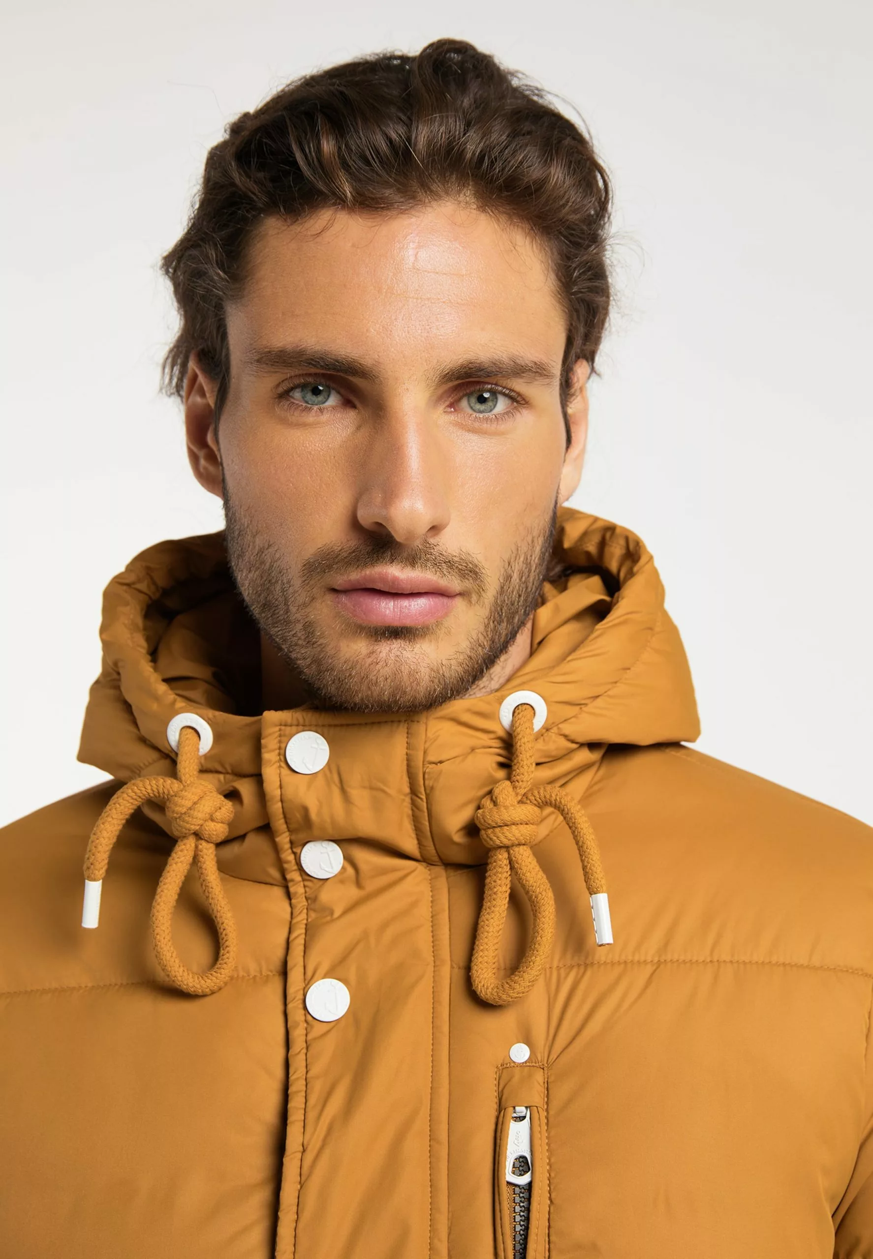 Parkas Parka D’hiver Homme Curry 5 Parkas Parka D’hiver Homme Curry – Image 5