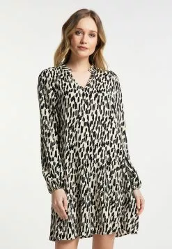 Mini-robes Robe Femme Crème / Noir 5 Mini-robes Robe Femme Crème / Noir -Magasin Vintage Dreimaster 3b2aa4e9e11fe259851b4194a7cb95db