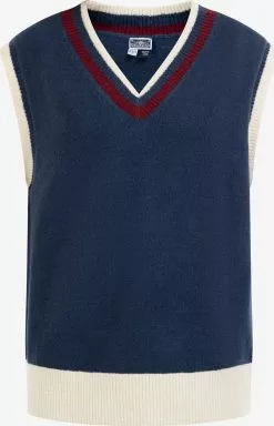 Pulls Maille Fine Pull-over Femme Bleu Foncé