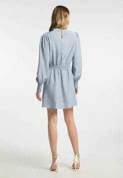 Mini-robes Robe Femme Bleu Fumé -Magasin Vintage Dreimaster 3c348353c037fd1ee09ac976ab78dad9