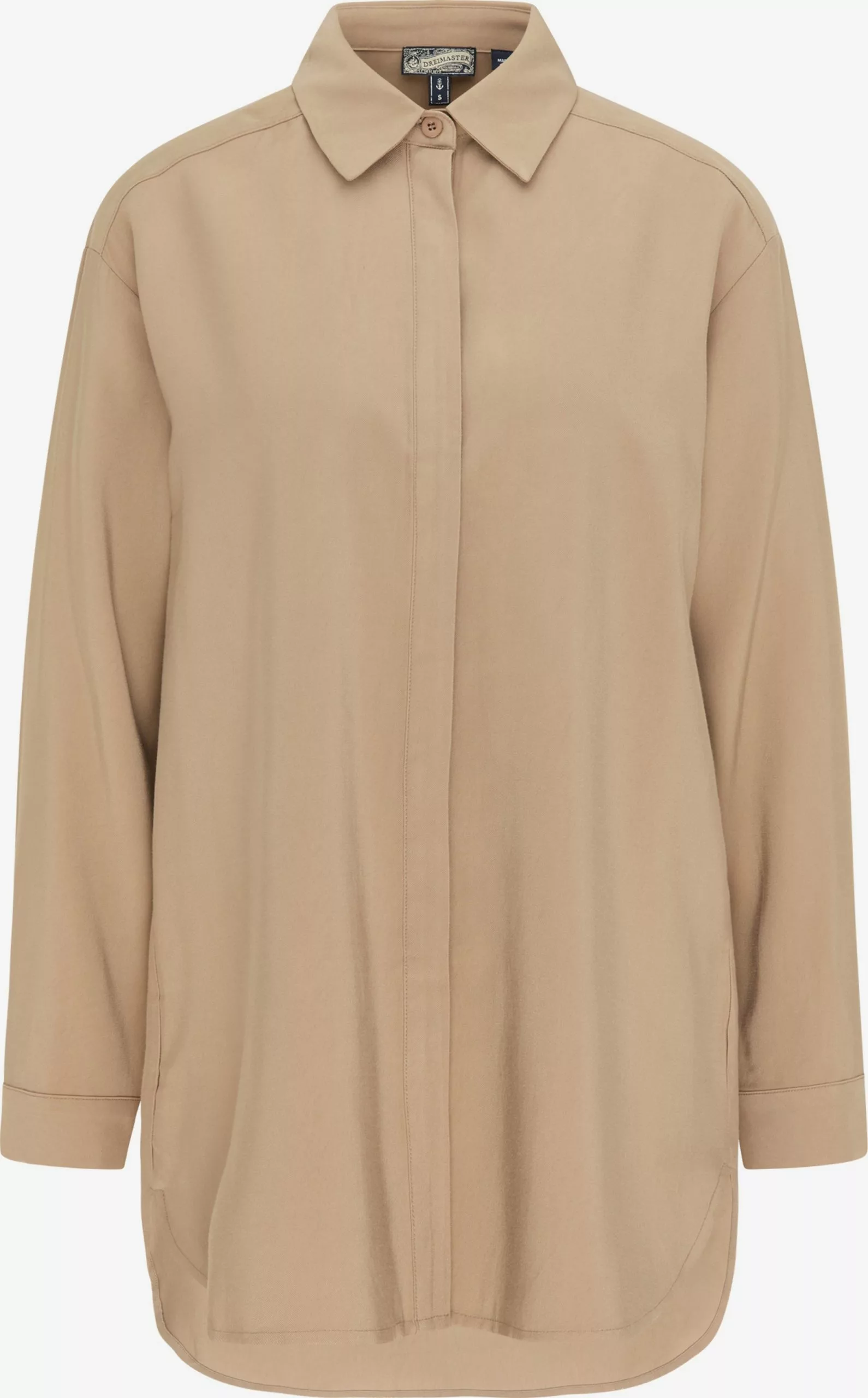 DreiMaster Vintage Blouses Longues Chemisier Femme Beige 1 DreiMaster Vintage Blouses Longues Chemisier Femme Beige