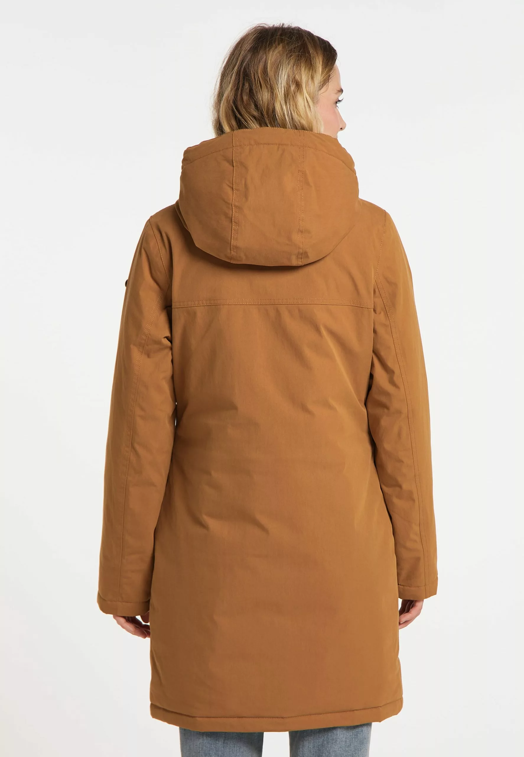 DreiMaster Vintage Manteaux De Pluie Manteau Fonctionnel Femme Cognac 3 DreiMaster Vintage Manteaux De Pluie Manteau Fonctionnel Femme Cognac – Image 3