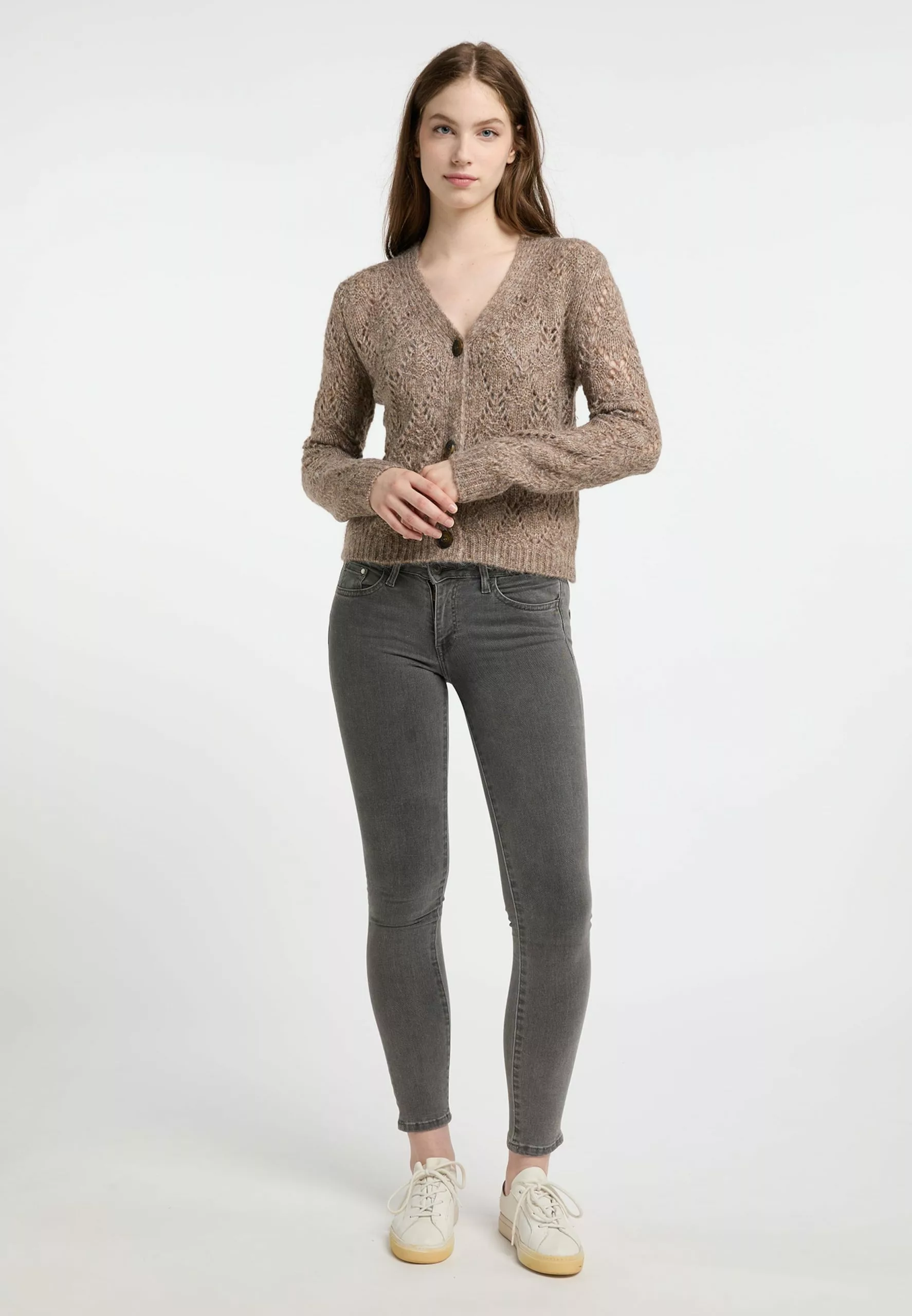 DreiMaster Vintage Gilets Cardigan Femme Chamois 4 DreiMaster Vintage Gilets Cardigan Femme Chamois – Image 4