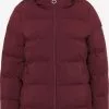 Vestes Dhiver Veste D’hiver Femme Rouge Rubis