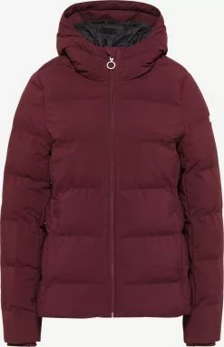 Vestes Dhiver Veste D’hiver Femme Rouge Rubis