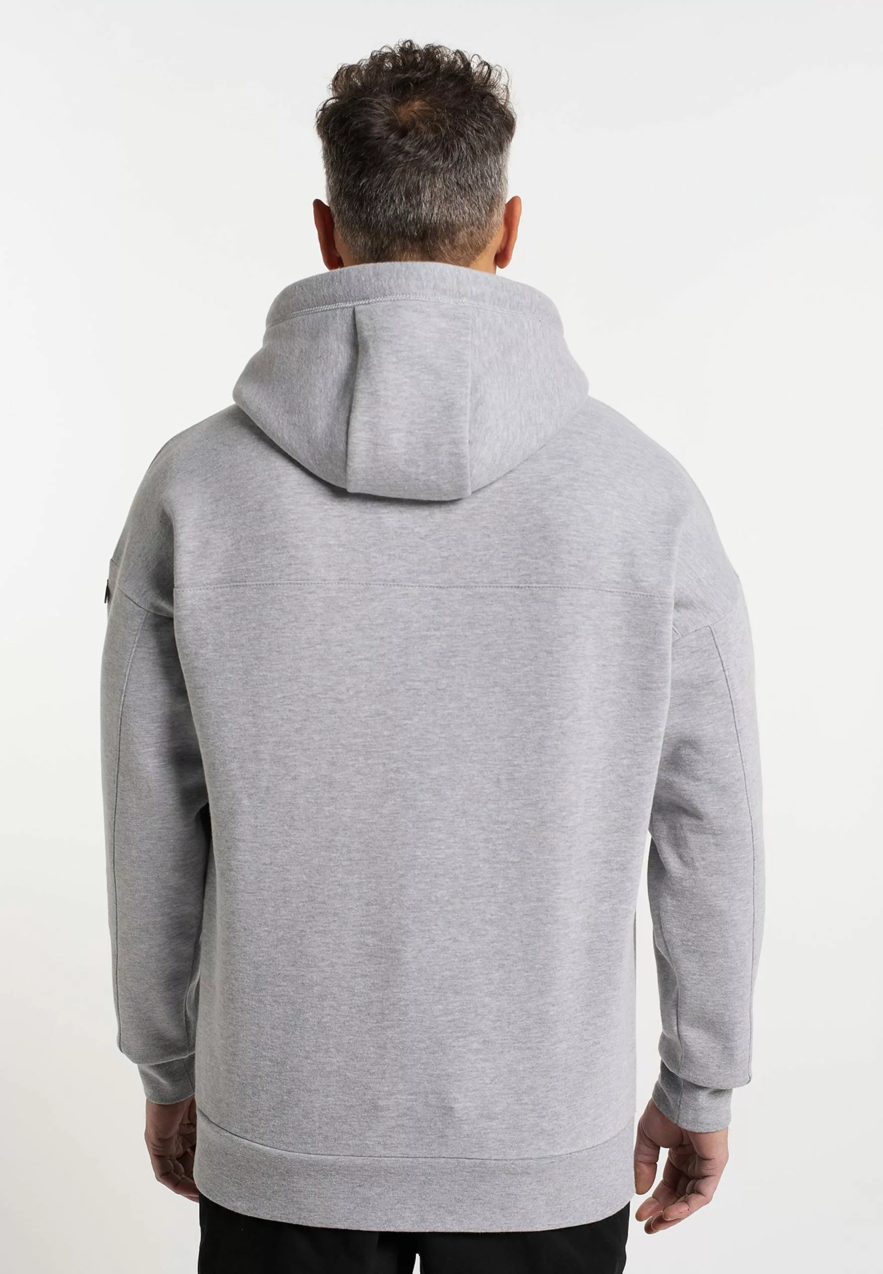 DreiMaster Vintage Sweats à Capuche Sweat-shirt Homme Gris Clair 3 DreiMaster Vintage Sweats à Capuche Sweat-shirt Homme Gris Clair – Image 3