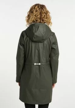 Manteaux De Pluie Manteau Fonctionnel Femme Kaki -Magasin Vintage Dreimaster 3e6fa2501e93e7a33db93ac46dd176d1