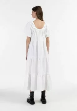 DreiMaster Vintage Robes Longues Robe Femme Blanc 7 DreiMaster Vintage Robes Longues Robe Femme Blanc -Magasin Vintage Dreimaster 3e71959338f0dff2675ea2456661a9ad
