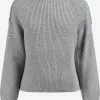 Pulls Basiques Pull-over Femme Gris Chiné
