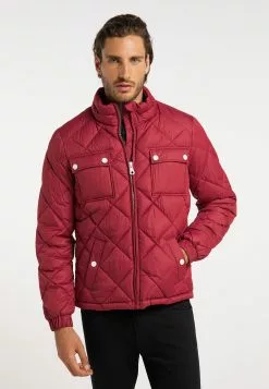 Vestes De Mi-saison Veste Mi-saison Homme Rouge Carmin -Magasin Vintage Dreimaster 401149c895ea400267bf31c2a76331a8