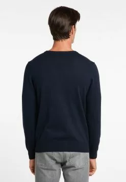Pulls à Col Rond Pull-over Homme Bleu Marine -Magasin Vintage Dreimaster 40ad7c144755b0a873bd4929b0d5321d