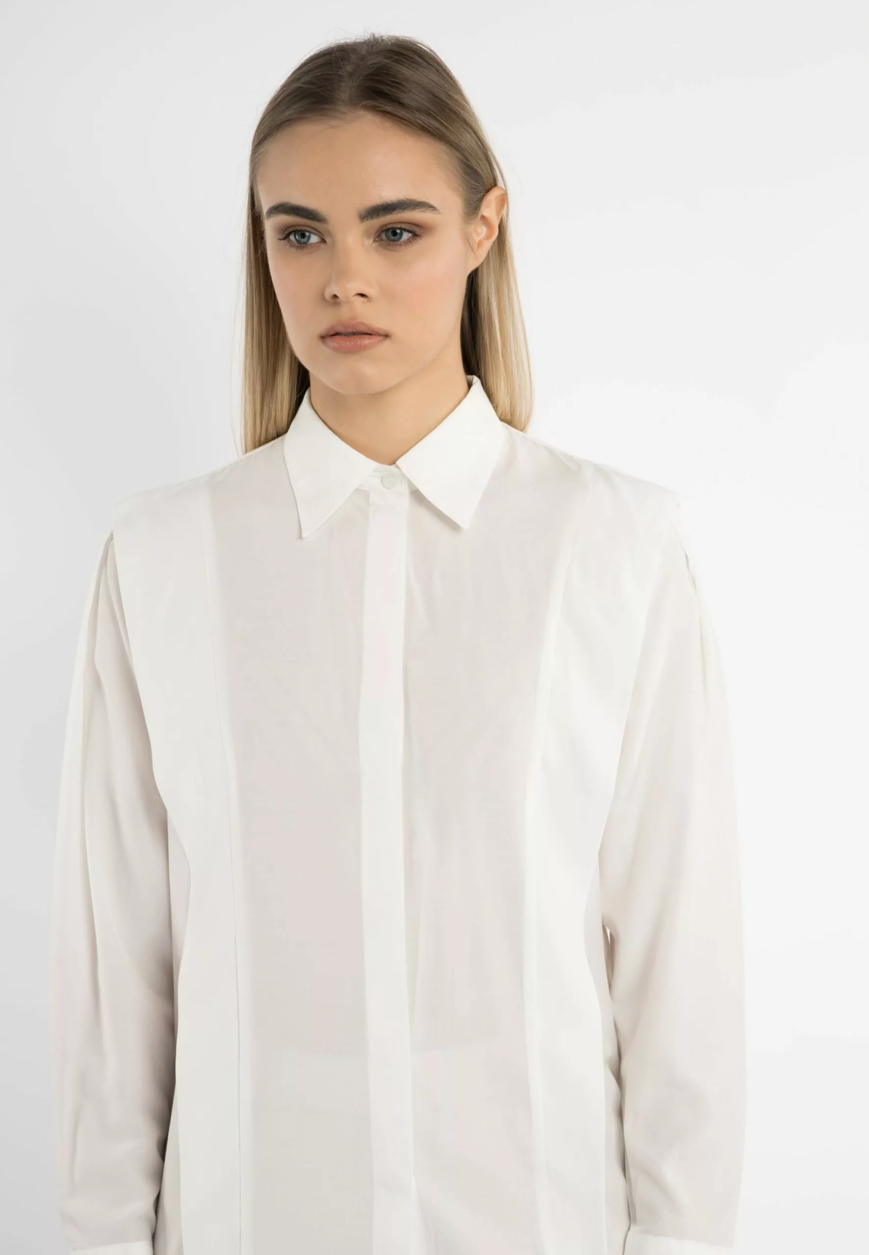 Chemisiers Chemisier Colina Femme Blanc Naturel 5 Chemisiers Chemisier Colina Femme Blanc Naturel – Image 5