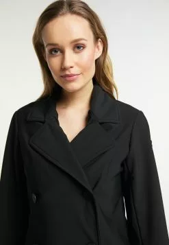 Manteaux Courts Manteau Mi-saison Femme Noir -Magasin Vintage Dreimaster 4375094529f0b68ac8b71b10695fcb2e