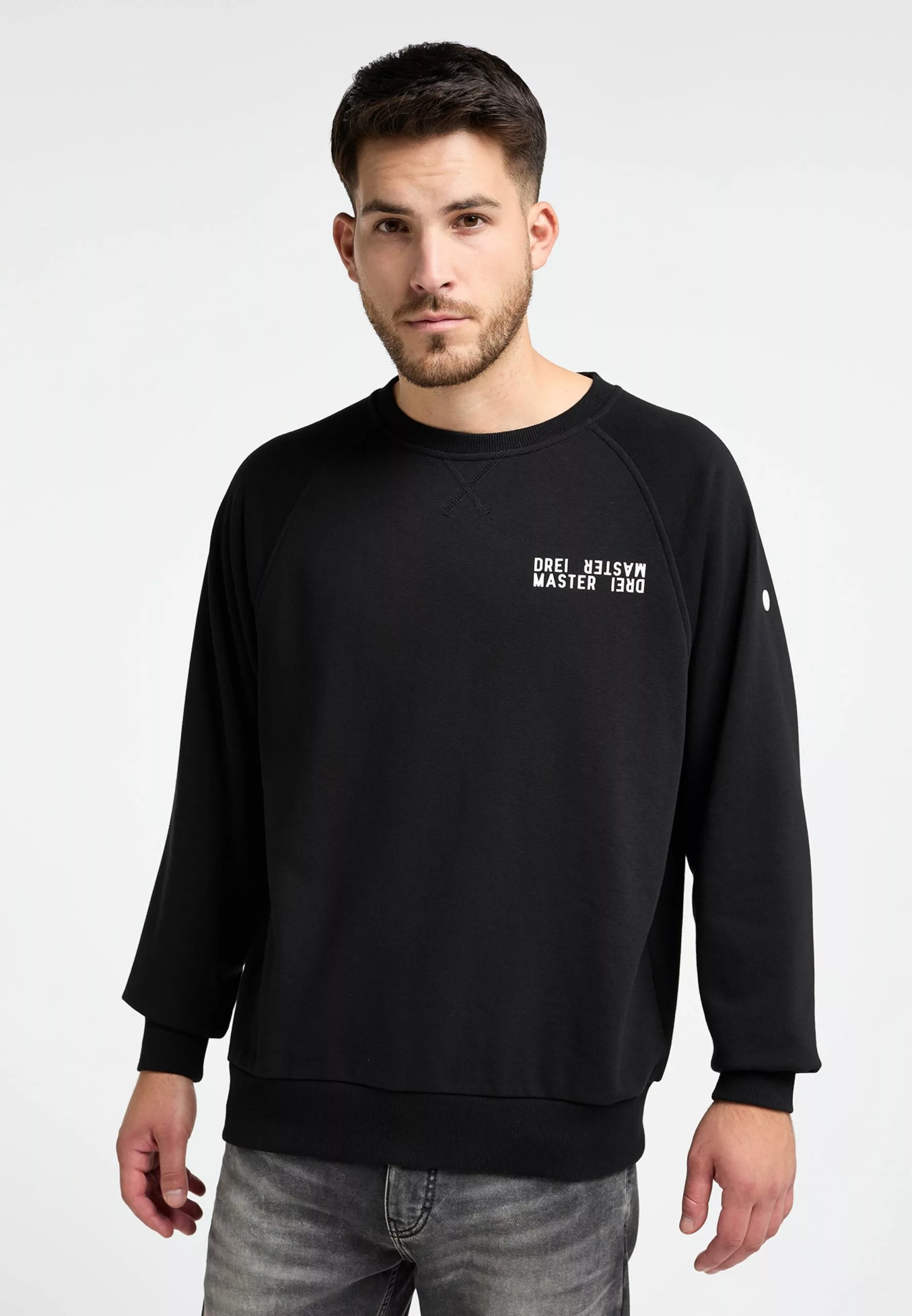 Sweatshirts Sweat-shirt Bridgeport Homme Noir 2 Sweatshirts Sweat-shirt Bridgeport Homme Noir – Image 2