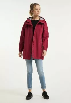 Vestes De Mi-saison Veste Mi-saison Femme Rouge -Magasin Vintage Dreimaster 48cd2a63e9ba3f87613e2f4fe0f065ac