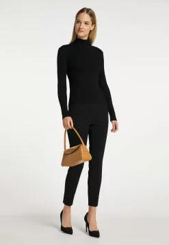 Pulls Basiques Pull-over Femme Noir -Magasin Vintage Dreimaster 4ab67f8bdba0fd096a6ed6279317a46f