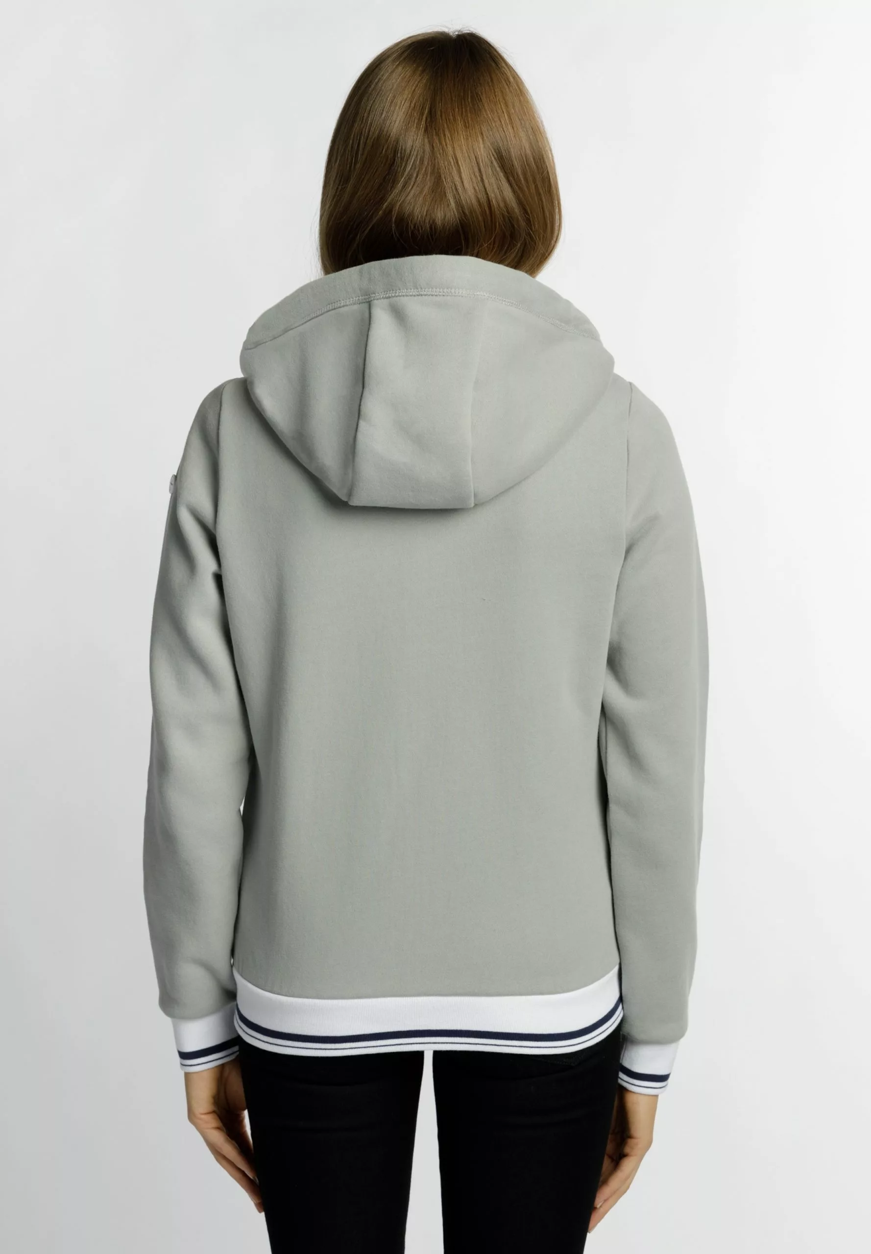 Sweats Zippés Veste De Survêtement Femme Vert Pastel 3 Sweats Zippés Veste De Survêtement Femme Vert Pastel – Image 3