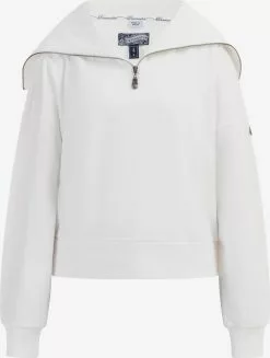 DreiMaster Vintage Sweats Sweat-shirt Idem Femme Blanc