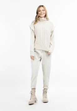 DreiMaster Vintage Pulls à Col Roulé Pull-over Naemi Femme Blanc Cassé 8 DreiMaster Vintage Pulls à Col Roulé Pull-over Naemi Femme Blanc Cassé -Magasin Vintage Dreimaster 4d01660c3f1fceda825a9007b473ffa1