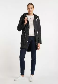 Parkas Parka Mi-saison Femme Noir -Magasin Vintage Dreimaster 4ddda73b7c73fe8b826627da3162c66b