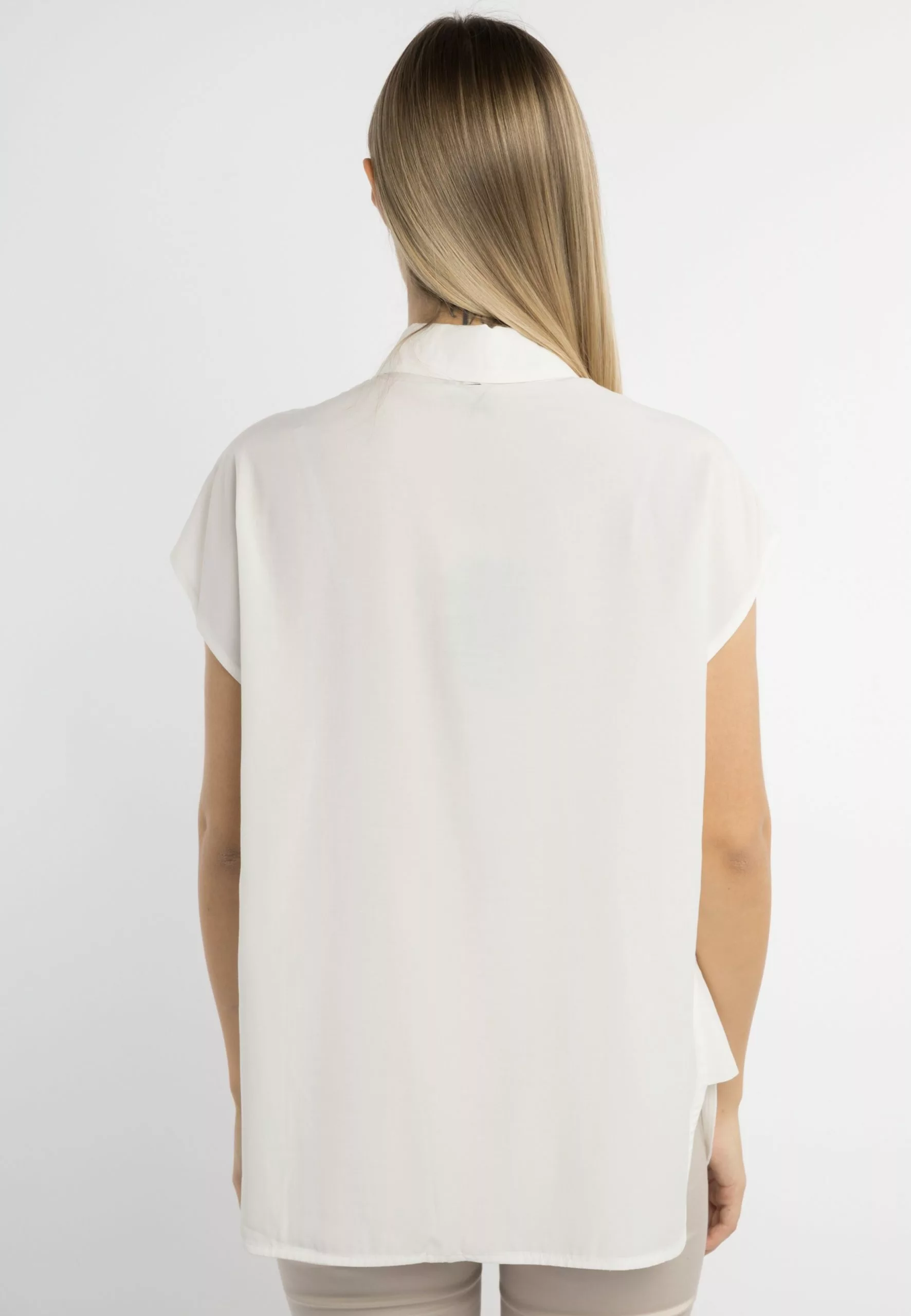 Blouses Chemisier Femme Blanc Cassé 3 Blouses Chemisier Femme Blanc Cassé – Image 3