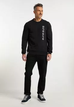 Sweatshirts Sweat-shirt Homme Noir -Magasin Vintage Dreimaster 5400f45c39084ffda144d14131fa852c