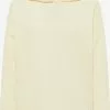 DreiMaster Vintage Sweats à Capuche Sweat-shirt Femme Jaune Pastel
