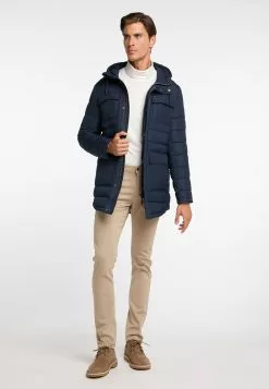 Vestes Dhiver Veste D’hiver Plumdale Homme Bleu Nuit -Magasin Vintage Dreimaster 5531672aa2ab411dd1980d10f203e93f