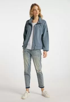 DreiMaster Vintage Sweats Zippés Veste De Survêtement Femme Bleu Fumé 8 DreiMaster Vintage Sweats Zippés Veste De Survêtement Femme Bleu Fumé -Magasin Vintage Dreimaster 5848f823f4613c7f2cfade42295d14ce