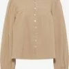 DreiMaster Vintage Blouses Et Tuniques Chemisier Femme Beige Clair