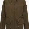 DreiMaster Vintage Parkas Parka Mi-saison Femme Olive