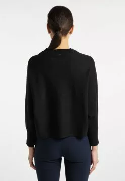 Pulls Basiques Pull-over Femme Noir -Magasin Vintage Dreimaster 5bad5b995b3a270e809b842518e38e30
