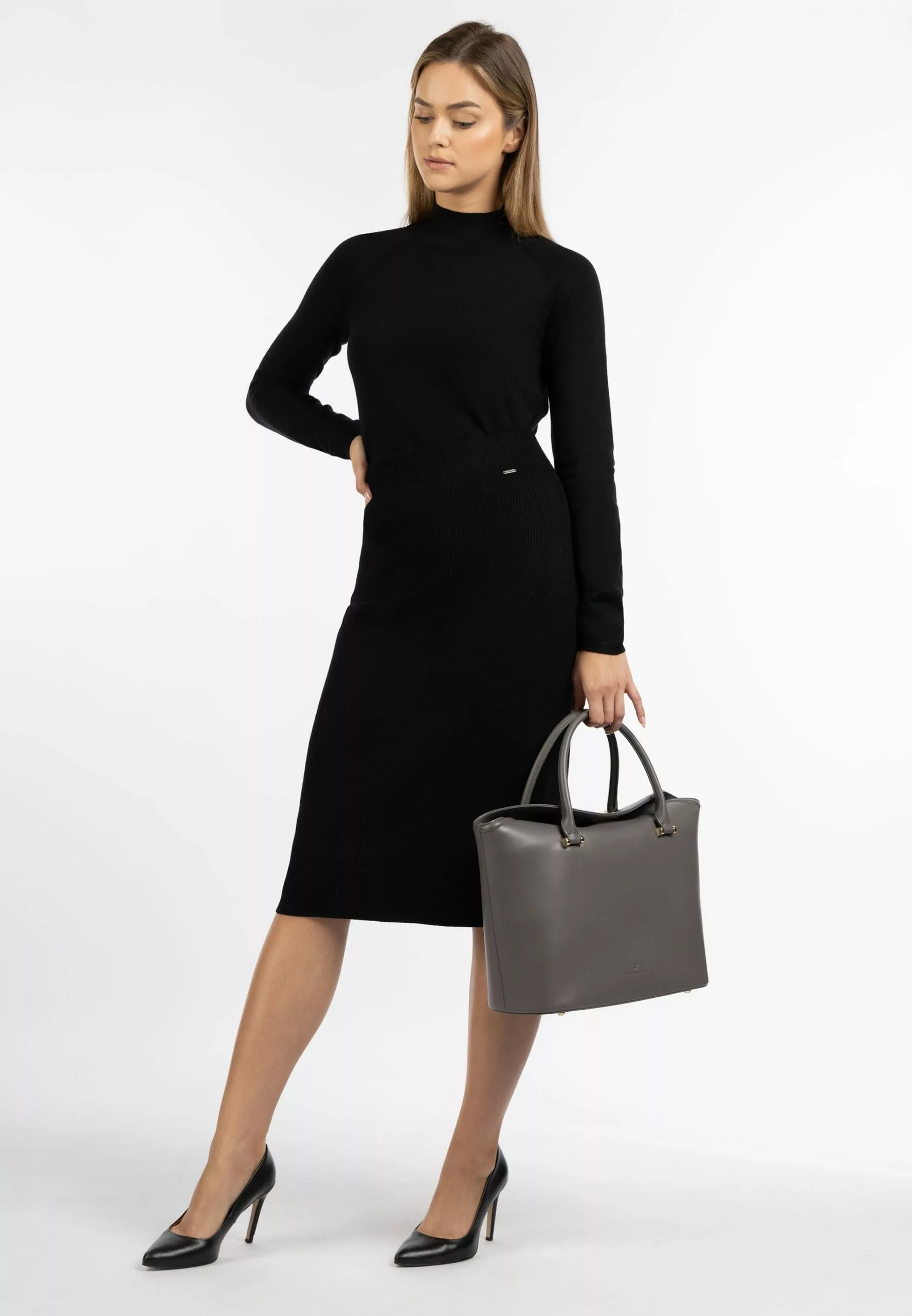 Sacs Sacs à Main Markani Femme Gris Foncé 3 Sacs Sacs à Main Markani Femme Gris Foncé – Image 3