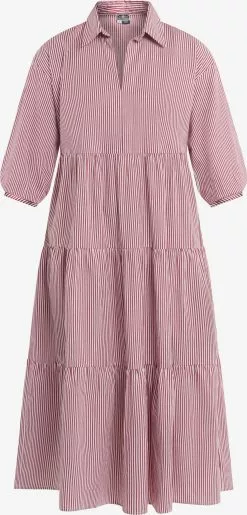 Robes Longues Robe Femme Rouge / Blanc