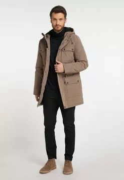 Parkas Parka D’hiver Homme Taupe -Magasin Vintage Dreimaster 5e73151d6e2976dbab5fe624f14280ba