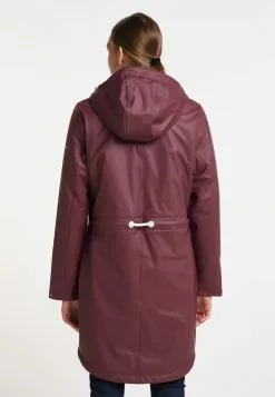 Manteaux De Pluie Manteau Mi-saison Femme Bordeaux -Magasin Vintage Dreimaster 5efca3d22cc3dd502837e217541d6f23