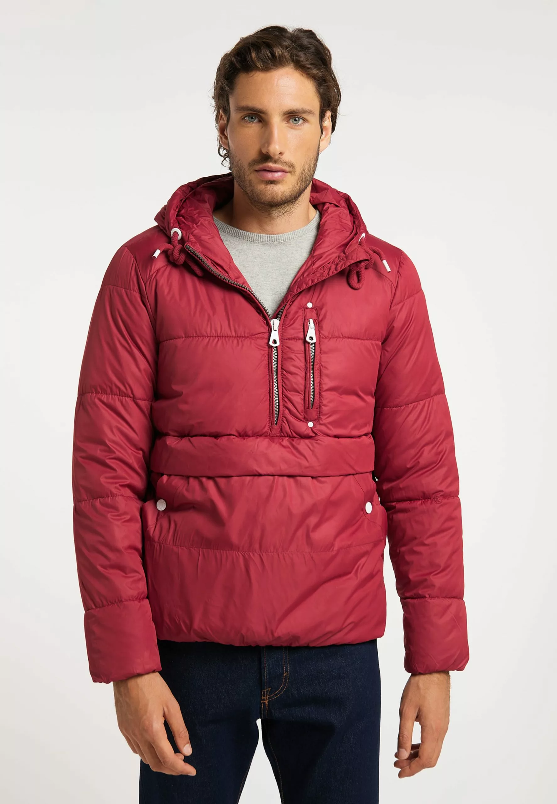 Vestes Dhiver Veste D’hiver Homme Rouge Carmin 2 Vestes Dhiver Veste D’hiver Homme Rouge Carmin – Image 2