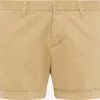 DreiMaster Vintage Shorts Coupe Slim Pantalon Femme Sable